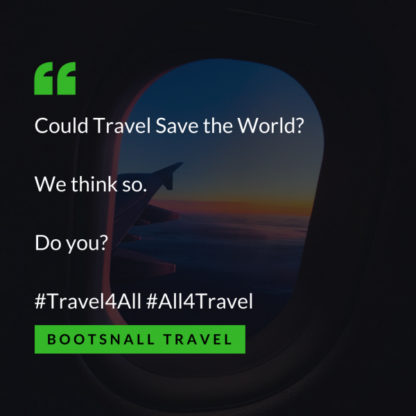 Could Travel Save the World?