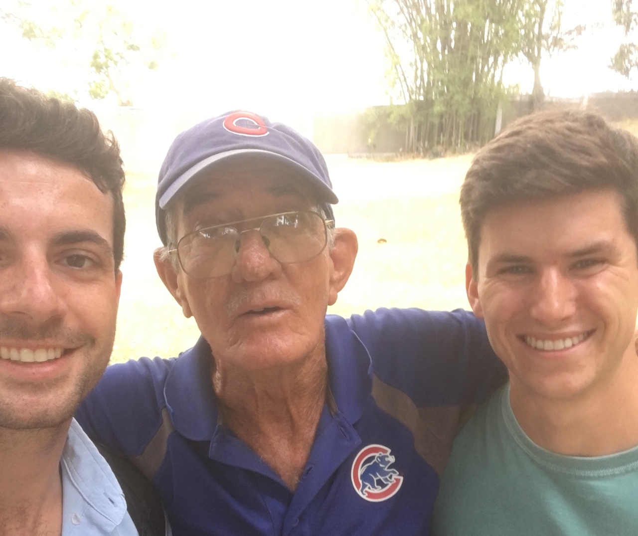 Cubs fan in Cuba by Morgan Bernard