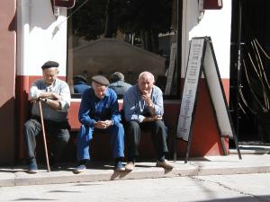 Old men in Azofra