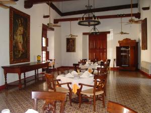 The dining room at La Gran Francia