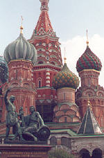 St. Basil's Cathedral in Red Square, Moscow