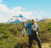 Success at Lago Sofia, near Puerto Natales