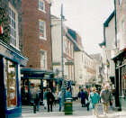 York's shopping district