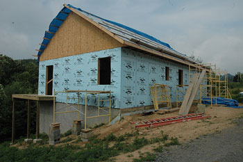A Habitat for Humanity house in Avery County, NC