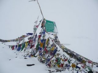 Prayer Flags over the Baralacha Pass