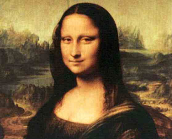 Some experts speculate that the Mona Lisa is a self-portrait of Leonardo da Vinci