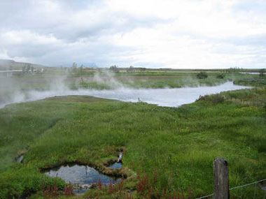 The water in Deildartunguhver is protected by conservation laws-so don’t touch 