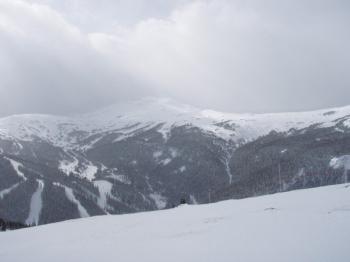 Sunshine Mountain in the Canadian Rockies