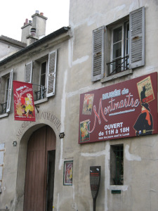 Musee de Montmartre, 12, rue Cortot