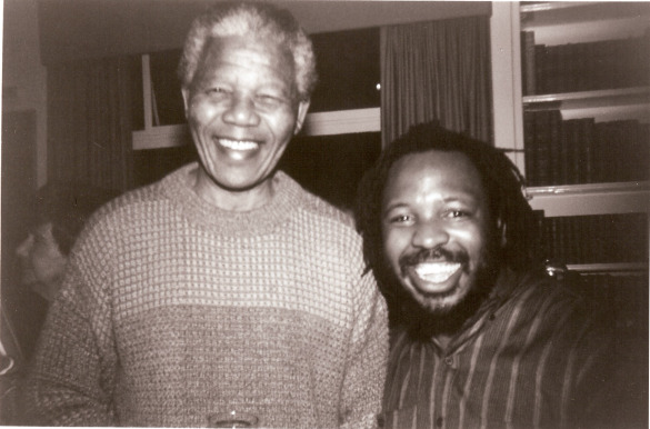 Leon and Nelson Mandela