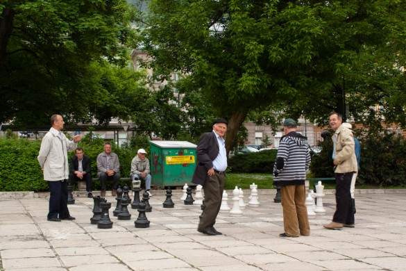 chess in the park