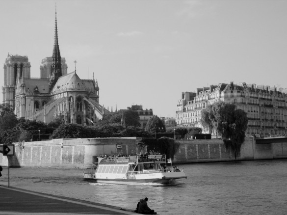 Notre Dame Cathedral by the Seine