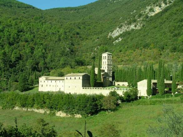 The Monastery of San Pietro in Valle in the Valnerina