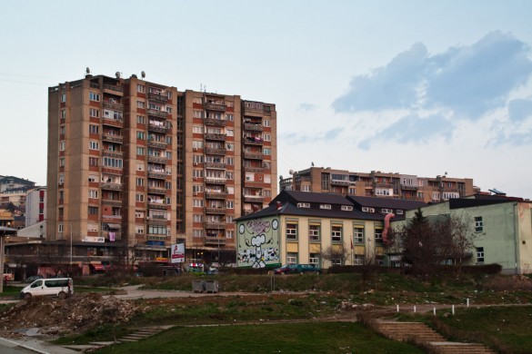 Kosovo city view
