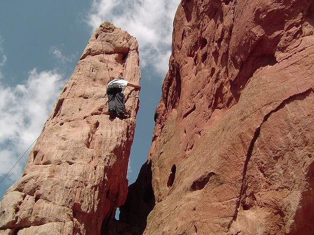 Rock climbing Colorado