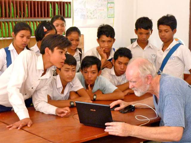 Cambodia Tchey School