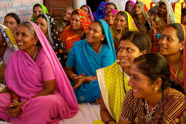 smiles and determination of rural Indian women #2