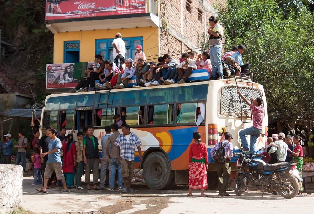 bus nepal