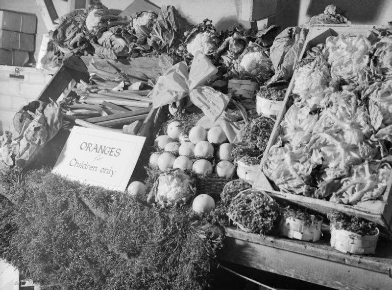 British food during WWII