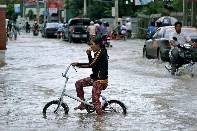 Flood in Siem Reap