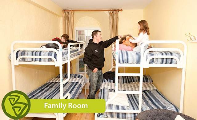 Family hostel room