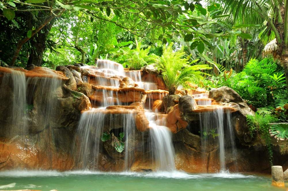 Relax in the hot springs near Arenal Volcano, Costa Rica