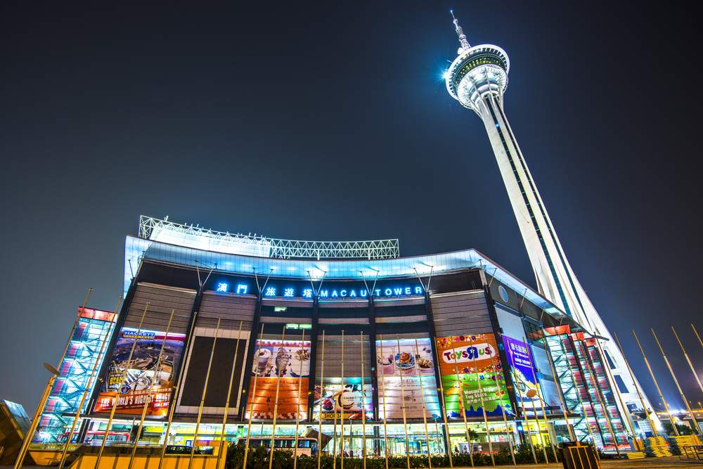 Bungee jump off of one of China's tallest towers