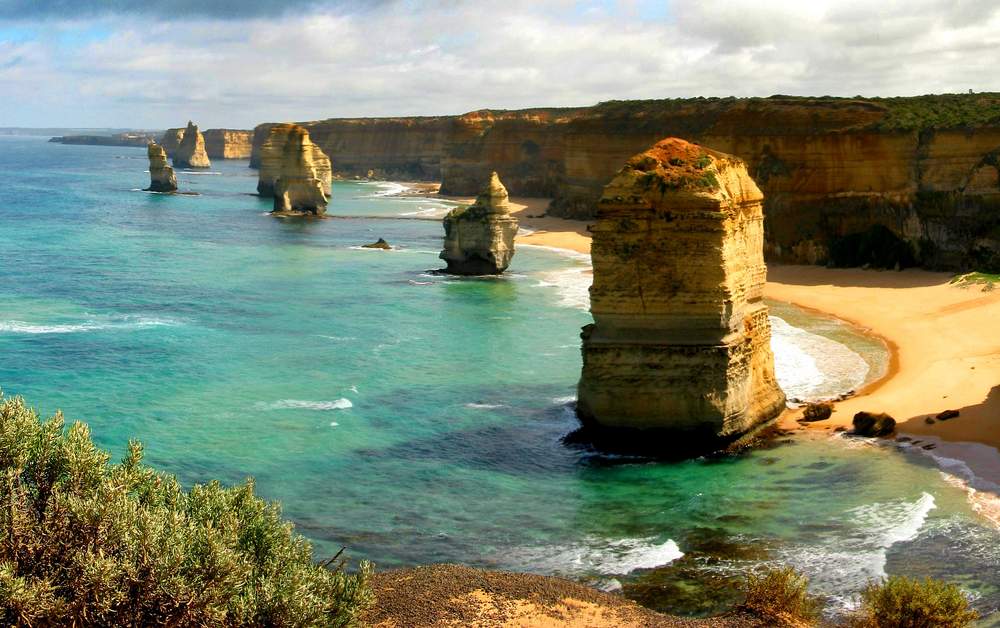  12 apostles rocks in Australia