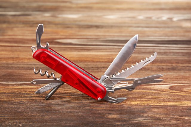 a swiss army knife is handy everywhere--just make sure it's in your checked bag